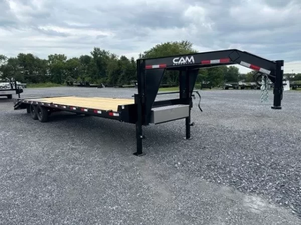 CAM Superline 8 x 30 Gooseneck Deckover Equipment Trailer