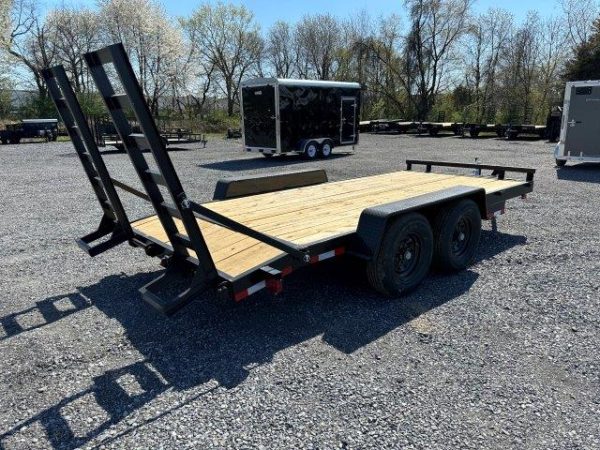 Carry On 7 x 16 Equipment Trailer Ladder Ramps - Image 3