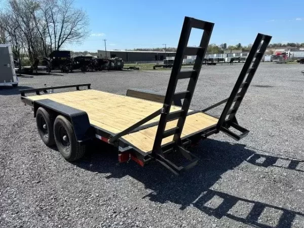 Carry On 7 x 16 Equipment Trailer Ladder Ramps - Image 5