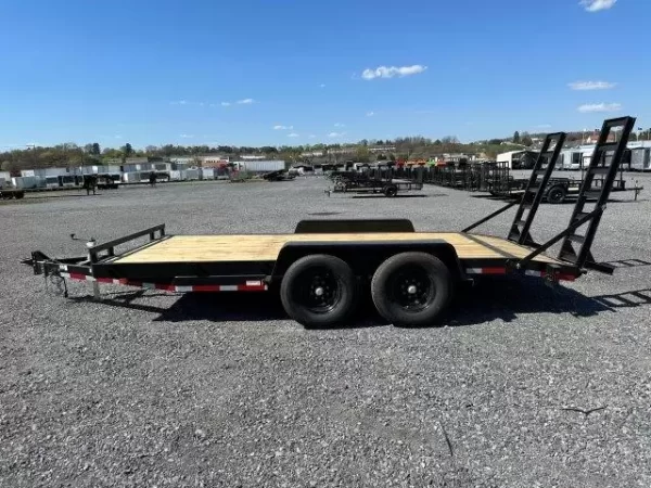 Carry On 7 x 16 Equipment Trailer Ladder Ramps - Image 2