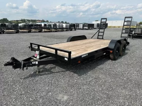 Carry On 7 x 16 Low Profile Equipment Trailer Ladder Ramps - Image 5