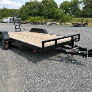 Condition: new Manufacturer: Carry-On Axle: Dual Rear Door/Gate: Ladder Ramps Side Door/Gate: None GVWR: 9990 Empty Weight: 2720 Load Capacity: 7270 Model: 7X18HDEQDTFR Color: black