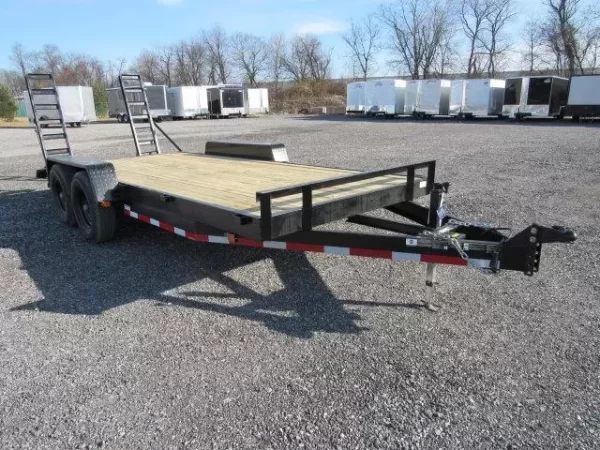Carry On 7 x 18 Equipment Trailer Ladder Ramps - Image 3