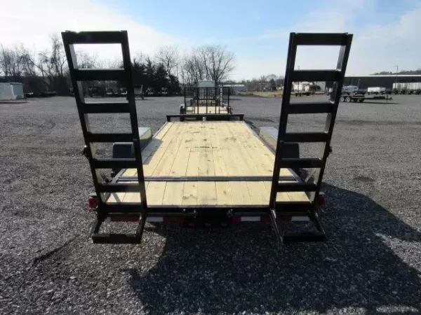 Carry On 7 x 18 Equipment Trailer Ladder Ramps - Image 4