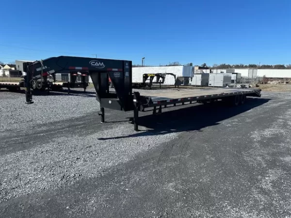 CAM Superline 8 x 40 Deckover Gooseneck Equipment Trailer - Image 7