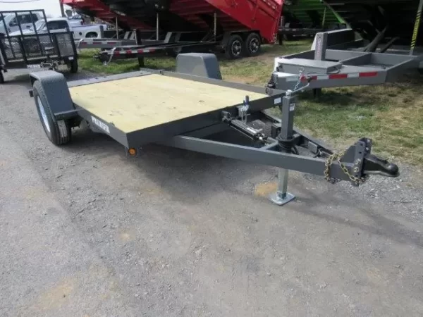 Premier 6 x 12 Equipment Trailer – Single Axle Tilt Deck