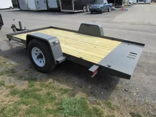 Premier 6 x 12 Equipment Trailer Single Axle Tilt Deck - Image 2