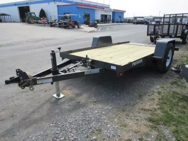 Premier 6 x 12 Equipment Trailer Single Axle Tilt Deck - Image 4