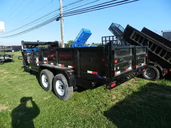 Big Tex 7 x 16 Gooseneck Dump Trailer - Image 2