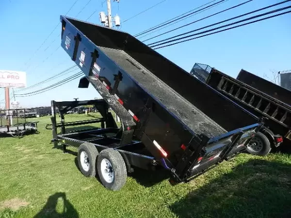 Big Tex 7 x 16 Gooseneck Dump Trailer - Image 4
