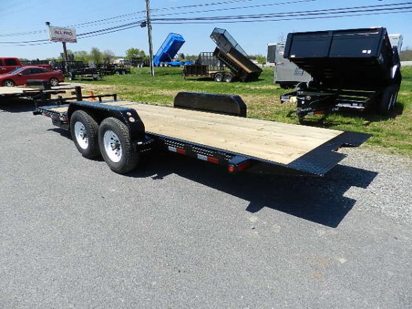 Big Tex 7 x 20 Split-Tilt Equipment Trailer Tilt Deck - Image 4