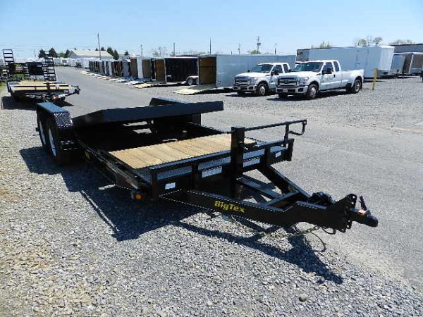 Big Tex 7 x 20 Split-Tilt Equipment Trailer Tilt Deck