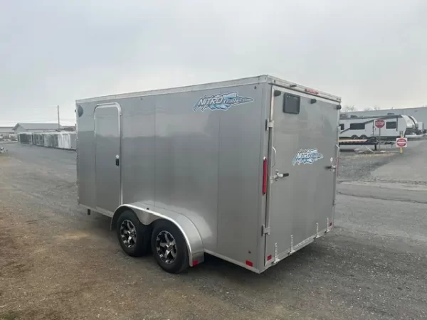 2022 Nitro 7×14 Drive On/Off Snowmobile Trailer - Image 2