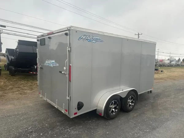 2022 Nitro 7×14 Drive On/Off Snowmobile Trailer - Image 3