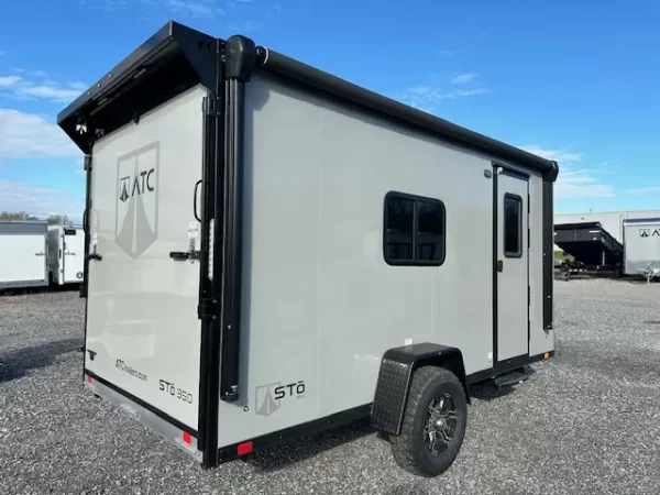 ATC 6.5 x 14 Aluminum Enclosed Trailer Adventure Package - Image 2