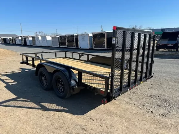 Big Tex 7 x 14 Landscape Utility Trailer – Ramp Gate - Image 3
