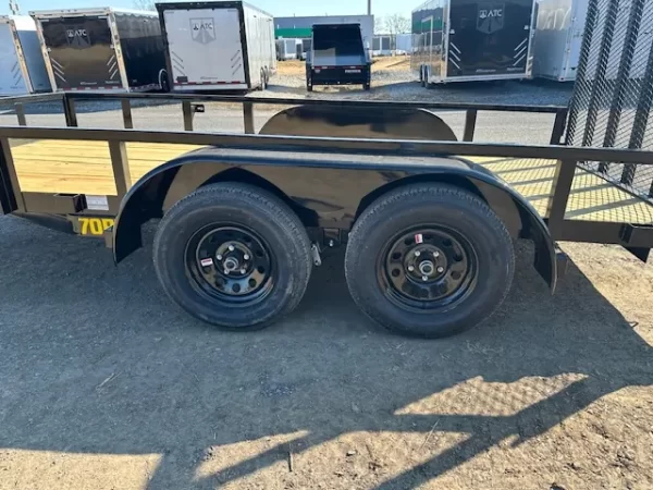 Big Tex 7 x 14 Landscape Utility Trailer – Ramp Gate - Image 4