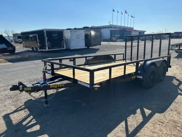 Big Tex 7 x 14 Landscape Utility Trailer – Ramp Gate - Image 4