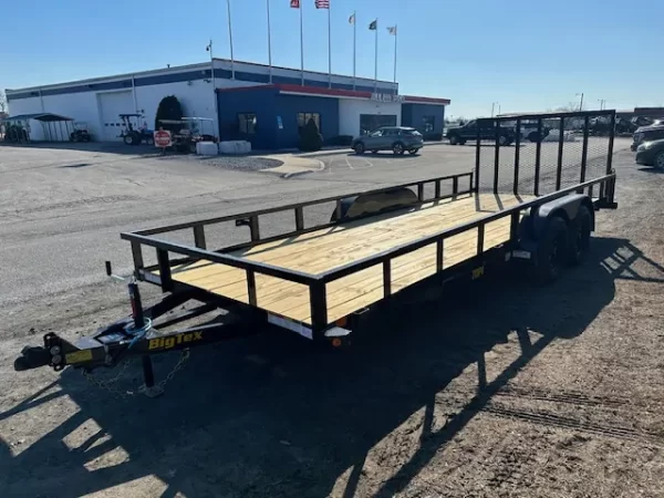 Big Tex 7 x 18 Landscape Utility Trailer – 7K Ramp Gate - Image 4