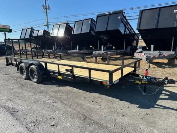 Big Tex 7 x 18 Landscape Utility Trailer – 7K Ramp Gate