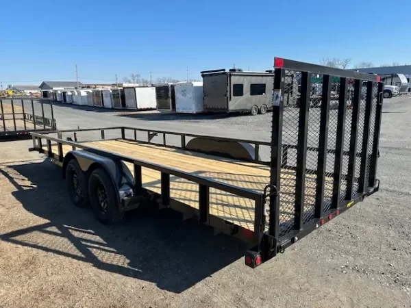 Big Tex 7 x 18 Landscape Utility Trailer – 7K Ramp Gate - Image 7