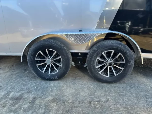 Formula 7.5 x 22 Drive On/Off Snowmobile Trailer - Image 4