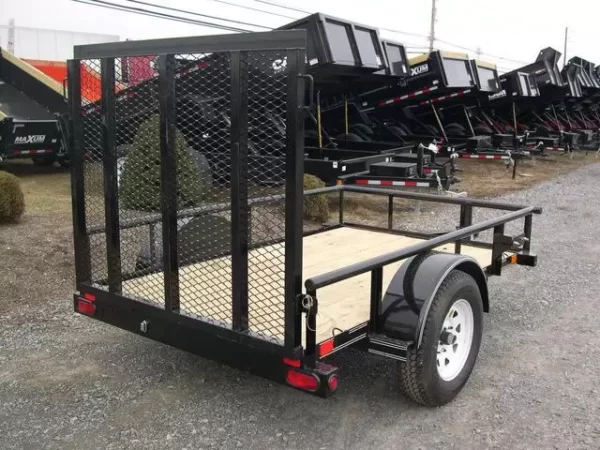 Big Tex 5 x 8 Landscape Utility Trailer – Rear Landscape Gate - Image 2