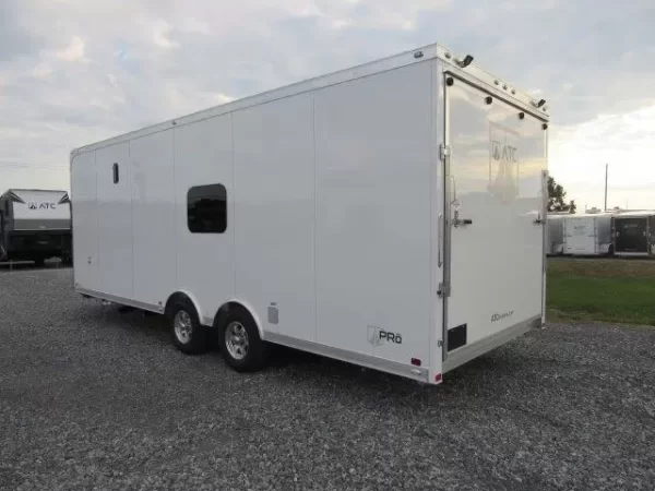 ATC 8.5 x 24 Aluminum Office Trailer Mobile Command Center - Image 11