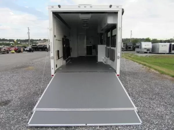 ATC 8.5 x 24 Aluminum Office Trailer Mobile Command Center - Image 12