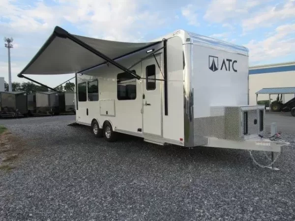 ATC 8.5 x 24 Aluminum Office Trailer Mobile Command Center - Image 14