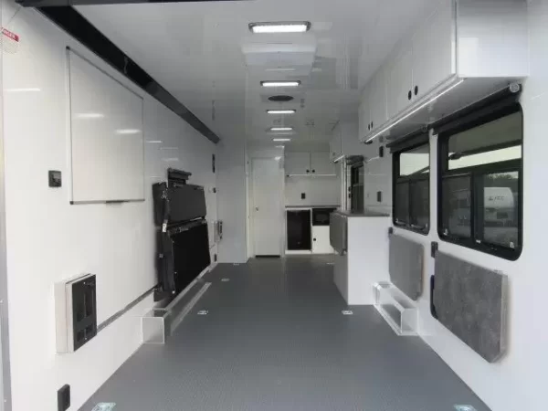ATC 8.5 x 24 Aluminum Office Trailer Mobile Command Center - Image 17