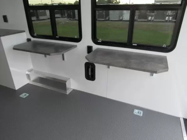ATC 8.5 x 24 Aluminum Office Trailer Mobile Command Center - Image 4