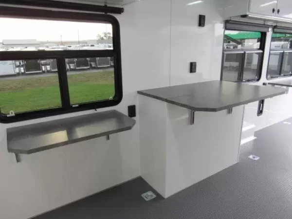 ATC 8.5 x 24 Aluminum Office Trailer Mobile Command Center - Image 5