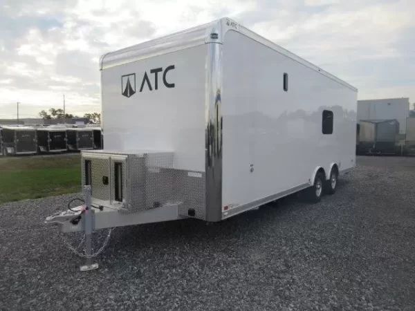 ATC 8.5 x 24 Aluminum Office Trailer Mobile Command Center - Image 7