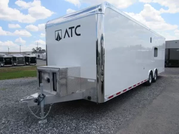 ATC 8.5 x 28 Aluminum Office Trailer Mobile Command Center - Image 2