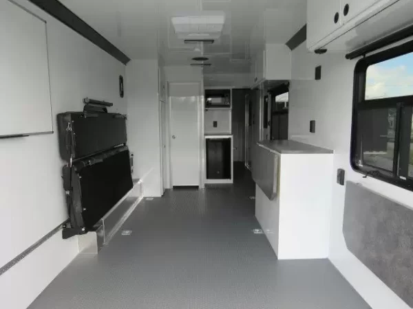 ATC 8.5 x 28 Aluminum Office Trailer Mobile Command Center - Image 8