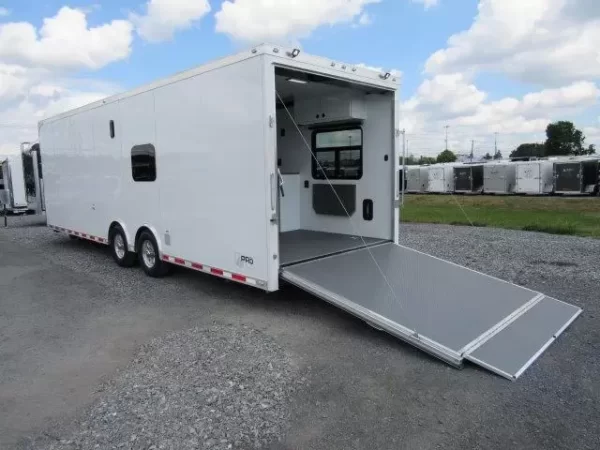 ATC 8.5 x 28 Aluminum Office Trailer Mobile Command Center - Image 10