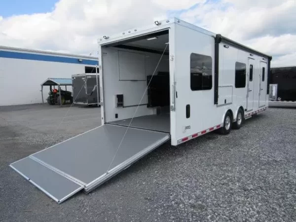 ATC 8.5 x 28 Aluminum Office Trailer Mobile Command Center - Image 11