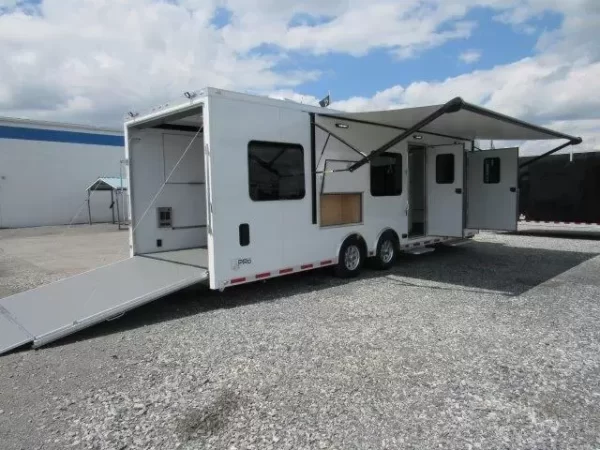 ATC 8.5 x 28 Aluminum Office Trailer Mobile Command Center - Image 17