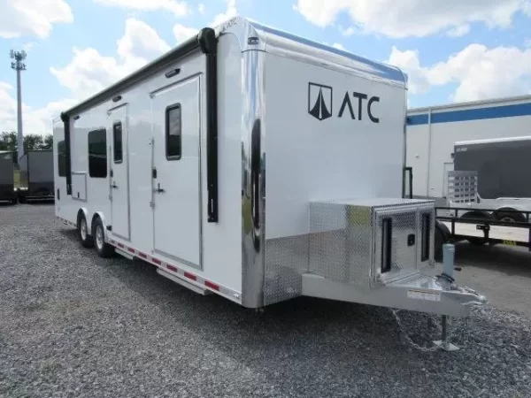 ATC 8.5 x 28 Aluminum Office Trailer Mobile Command Center - Image 4