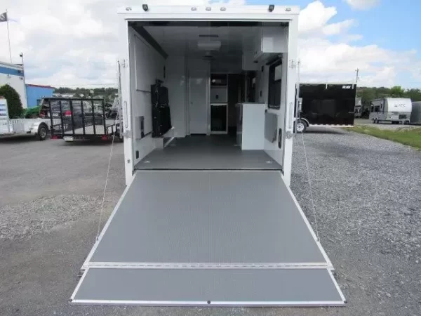 ATC 8.5 x 28 Aluminum Office Trailer Mobile Command Center - Image 7