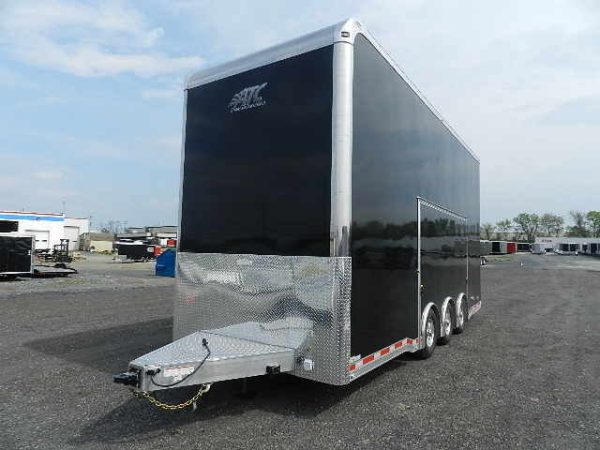 ATC 8.5 x 24 Aluminum Two Car Hauler – Stacker Trailer - Image 6