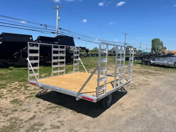 Cargo Pro 8 x 9 Aluminum ATV Trailer – 4′ Aluminum Ramps - Image 5
