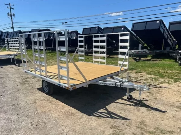 Cargo Pro 8 x 9 Aluminum ATV Trailer – 4′ Aluminum Ramps - Image 5
