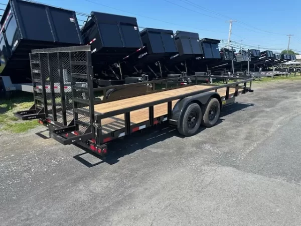 Big Tex 7 x 20 Landscape Utility Trailer – 10K Heavy Duty Ramp - Image 3