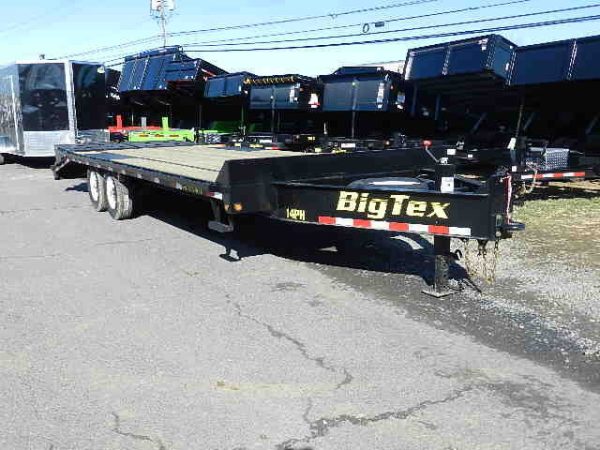 Big Tex 8.5 x 25 Deckover Equipment Trailer Mega Ramps