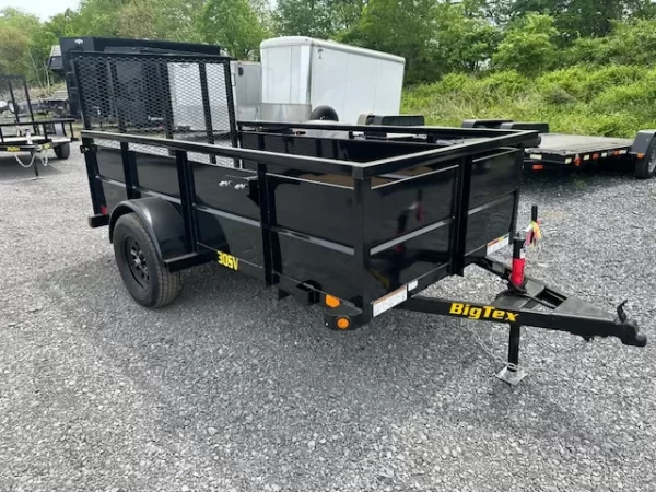 Big Tex 5 x 10 Landscape Utility Trailer – 24″ Steel Sides