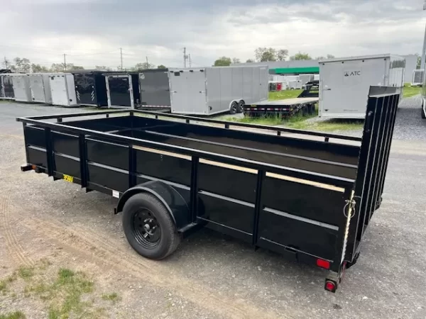 Big Tex 6 x 14 Landscape Utility Trailer – High Steel Sides - Image 3