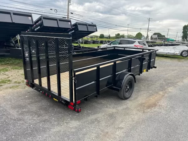 Big Tex 6 x 14 Landscape Utility Trailer – High Steel Sides - Image 5
