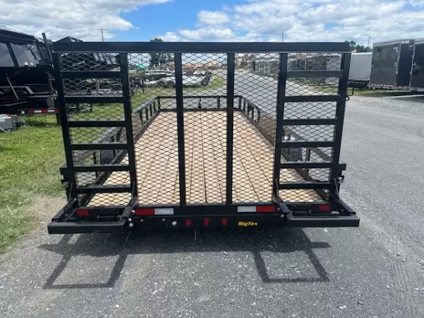 Big Tex 7 x 18 Landscape Utility Trailer – 10K Heavy Duty Ramp - Image 3